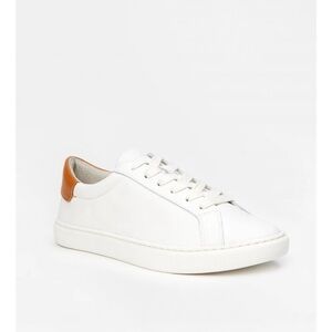 J. MCLAUGHLIN Angelique Leather White Sneakers Sz 8.5